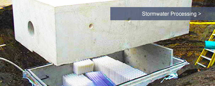 Stormwater Processing Stormwater Processing