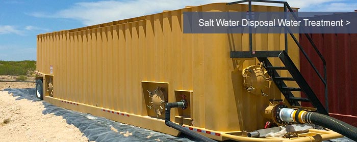 Salt Water Disposal Water Treatment - Facility Wastewater Treatment Salt Water Disposal Water Treatment - Facility Wastewater Treatment